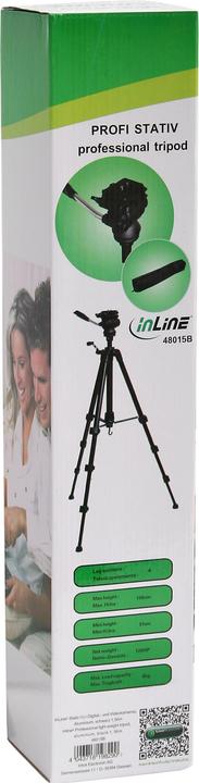 Image du produit InLine Trépied pour appareil photo numérique et caméra vidéo (Métal)