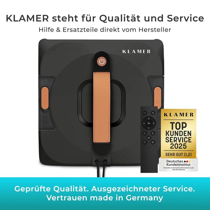 Produktbild KLAMER Fensterputzroboter