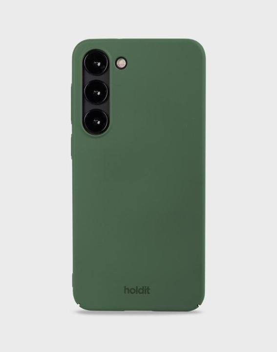 Actual product image Holdit Back Cover Silicone Green (Samsung Galaxy S24)