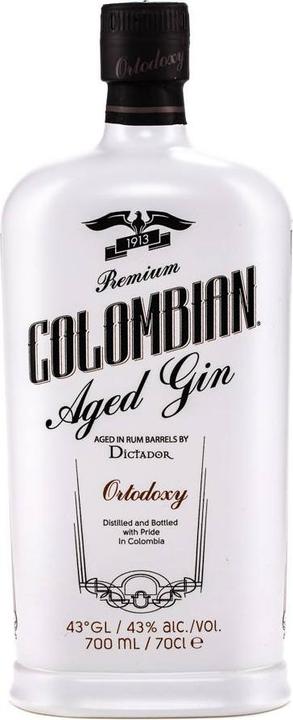 Actual product image Dictador Colombian Aged White (1 x 70 cl)