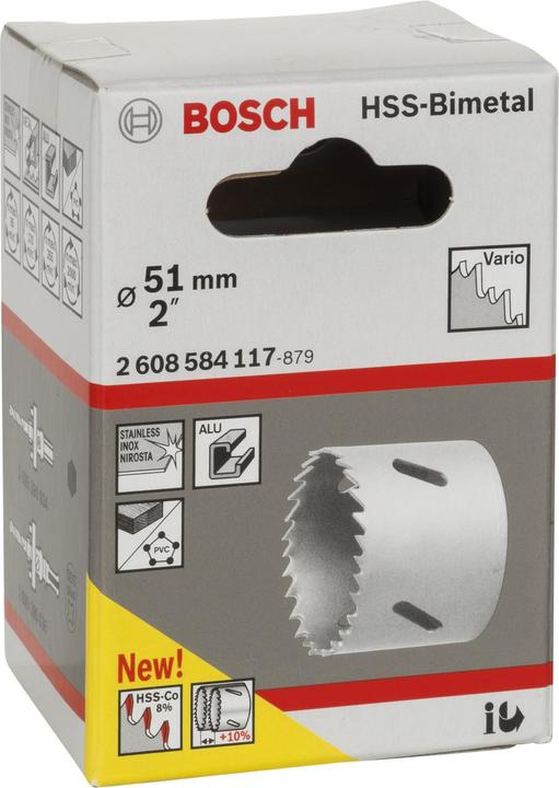 Image du produit Bosch Professional Zubehör Scie cloche 51 mm Accessories 260 (51 mm)