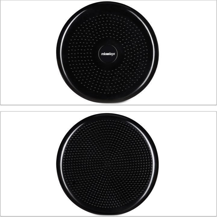 Image du produit Relaxdays Disque d'équilibre de 33 cm avec pompe à air