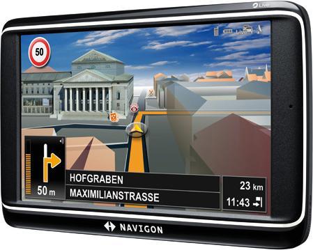 Image du produit Navigon 70 Premium Live, Bluetooth, Cartes Europe