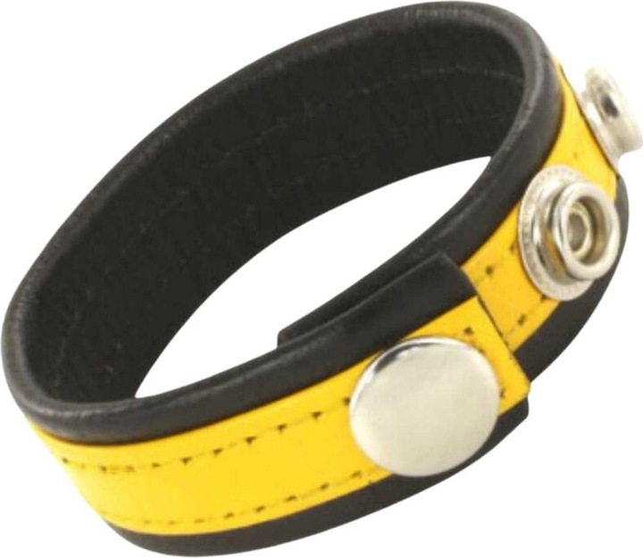 Immagine prodotto Leather body Cintura In Pelle Con Gallo E Palla Con Bottone A Pressione - Nero