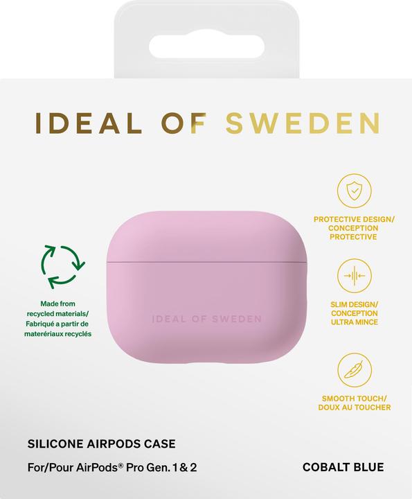 Actual product image iDeal Of Sweden Airpods Pro laadimiskarbiümbris (1/2 gen), silikoon, Bubble Gum Pink (Headphone bag)