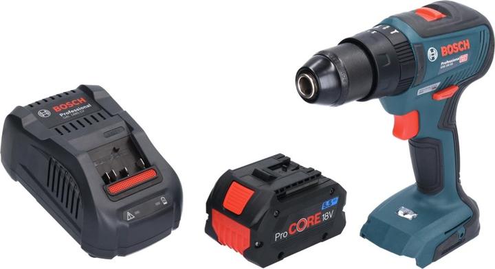 Immagine prodotto Bosch Professional Bosch GSB 18V-55 Trapano a percussione a batteria professionale 18 V 55 Nm Brushless + 1x Batteria