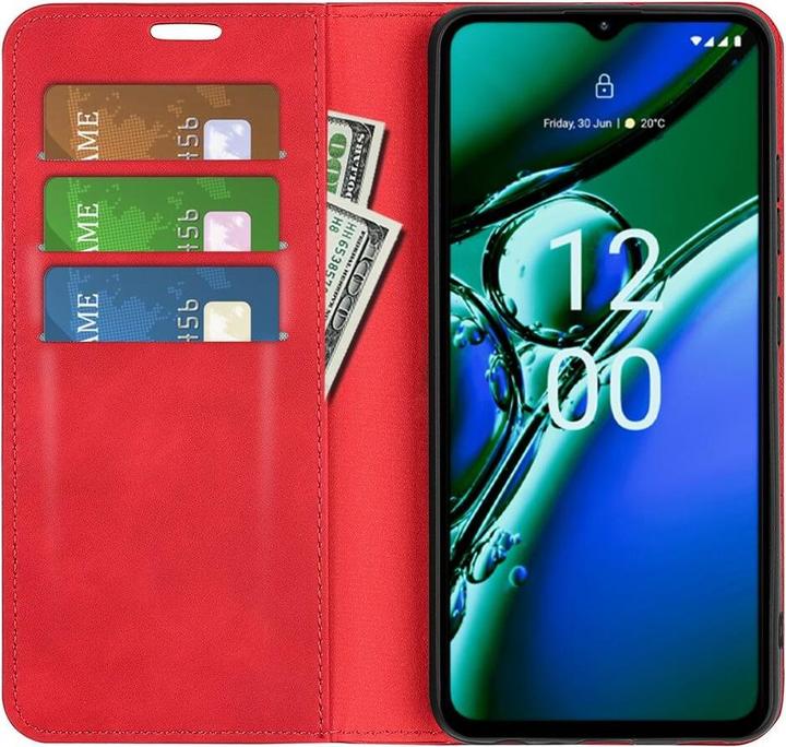 Actual product image Cover-Discount Nokia G42 - Stand Flip Case Cover red-Copy (Nokia G42)