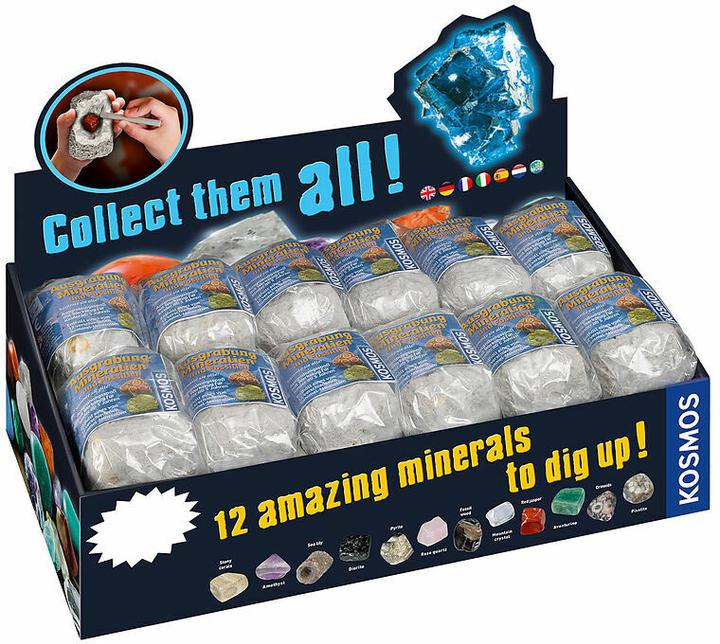 Actual product image Kosmos I Dig It! Minerals INT (24 Ex. im Display)