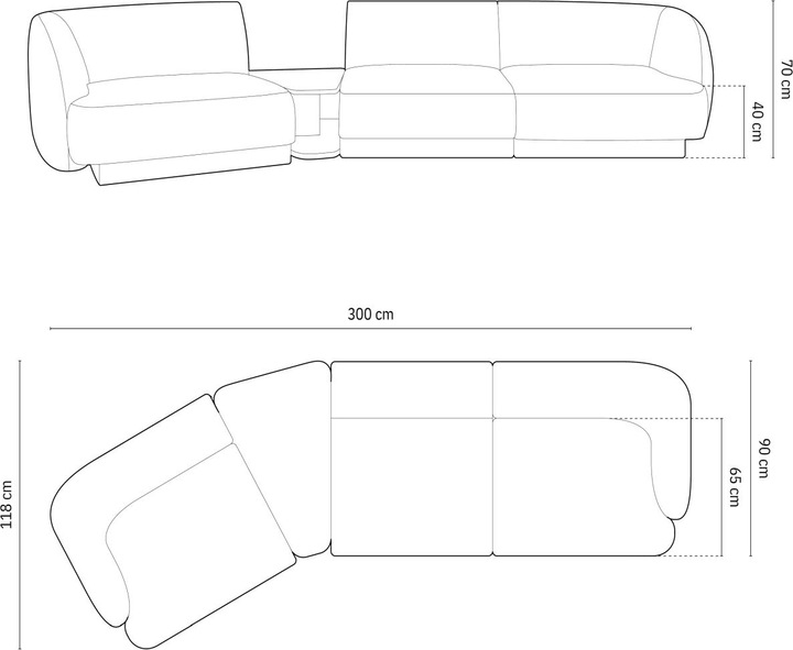 Produktbild Micadoni Miley (3-Sitzer, 2-Sitzer, 4-Sitzer)