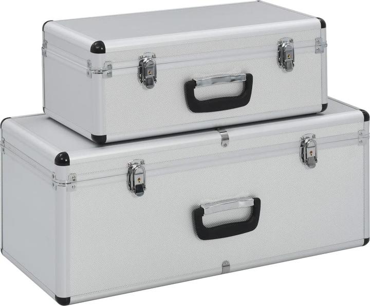 Actual product image vidaXL Aufbewahrungskoffer (2 pieces)