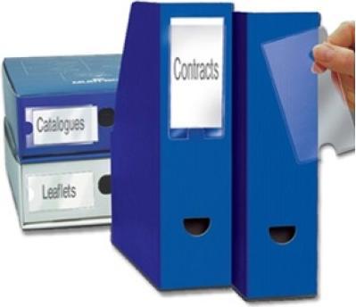 Actual product image Viewing window Label Holders