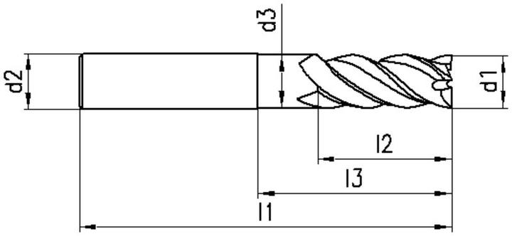 Image du produit Futuro BRW Fraise de finition