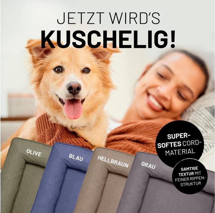 Produktbild Lumaland Hundebett Indoor Cord M (Hund)