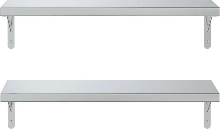 Produktbild vidaXL Wandregale 2 Stk. 75 x 23,5 cm Edel