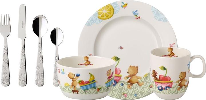Villeroy & Boch Set de 7 pièces EF Hungry as a Bear (Affamé comme un ours)