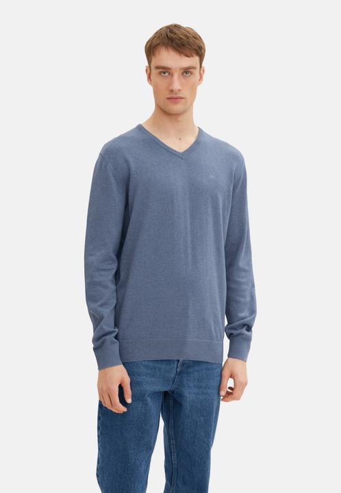 Produktbild Tom Tailor Strickpullover Pullover V-Neck (3XL)