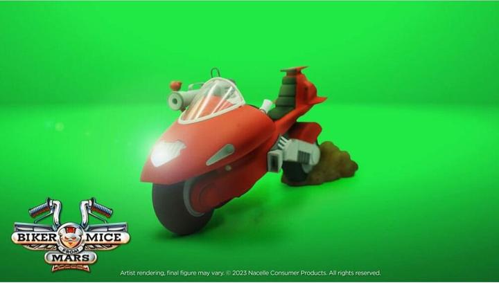 Produktbild Nacelle Consumer Biker Mice From Mars Fahrzeug Vinnie's Radical Rocket Sled 25 cm