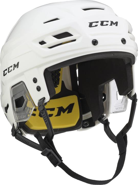 CCM Tacks 210 SR Hockeyhelm (Weiss, M)