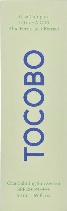 Immagine prodotto Tocobo Siero solare calmante Cica (Crema solare, SPF 50+, 50 ml)