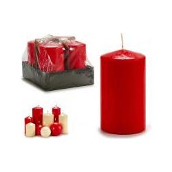 Acorde, Kerzen, Kerze Taco rot breit 15cm (4 Stk.)
