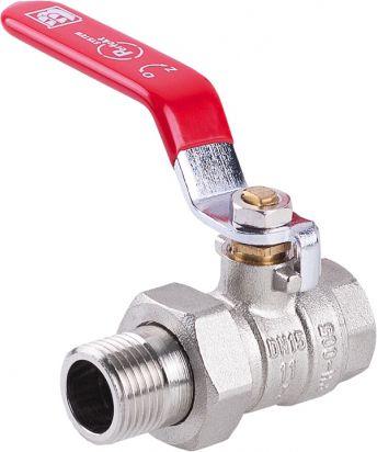 Perfexim Vanne à bille d'eau WZ DN25 avec raccord à vis, poignée renforcée PHA-005