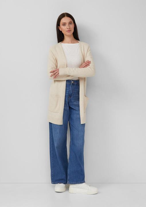 Produktbild s.Oliver Strickjacke Weiche Strickjacke mit aufgesetzten Taschen (38)