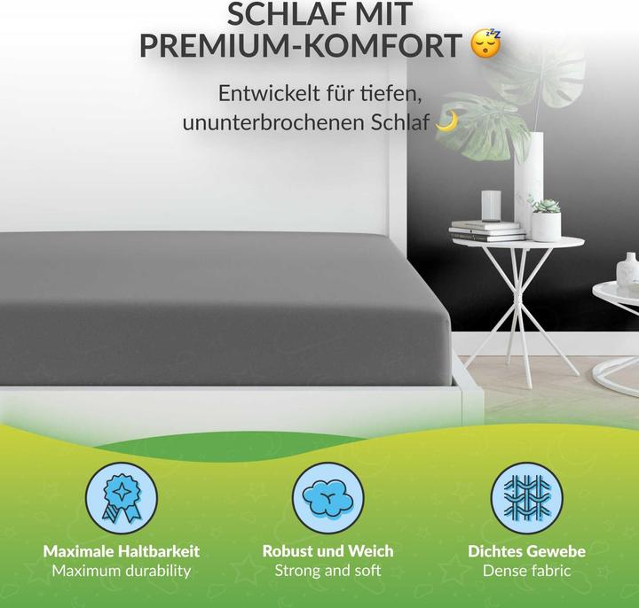 Image du produit Etérea Drap-housse en jersey microfibre (120x200 cm)