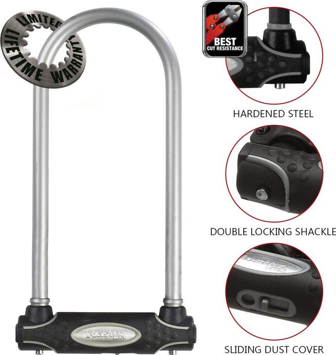Produktbild Master Lock 8195 Bügelschloss 13 mm x 280 mm x 110 mm (28 cm)