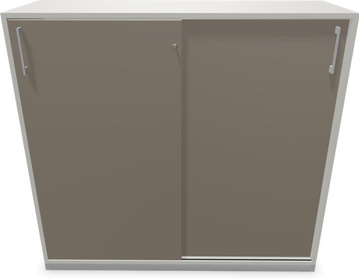 Actual product image Narbutas Choice sliding door cabinet (120 x 40 x 111.5 cm)