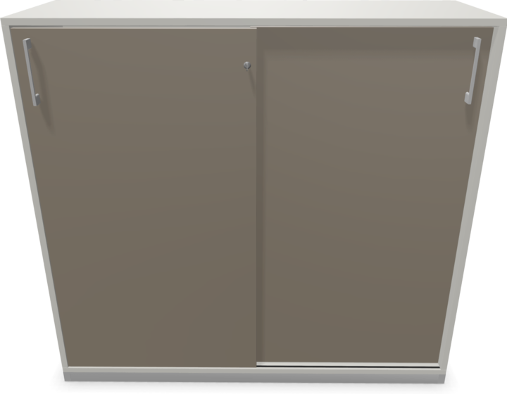 Actual product image Narbutas Choice sliding door cabinet (120 x 40 x 111.5 cm)