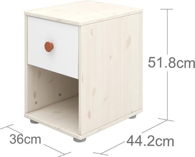 Image du produit Flexa Commode Classic avec 1 tiroir (44.5 x 36 x 52 cm)