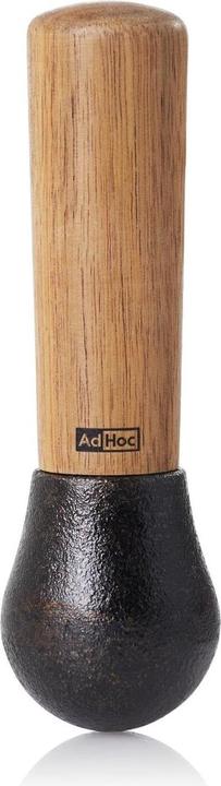 Image du produit AdHoc Mortier Camo.12, fonte/bois d'acacia, D 12 cm, H