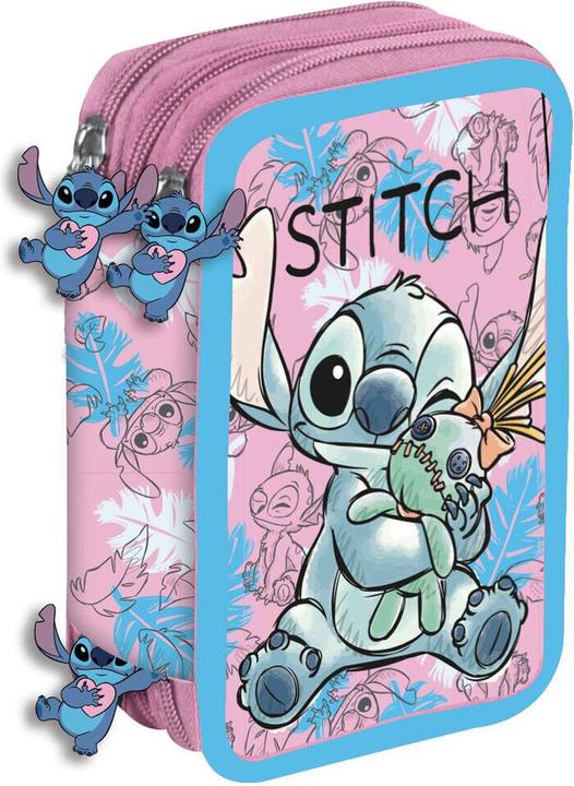 Produktbild Manenti Disney Stitch Doll triple pencil case