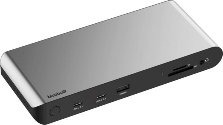 Bluebuilt DisplayLink Docking Station met USB-C (BBDS12IN1) (USB-C)