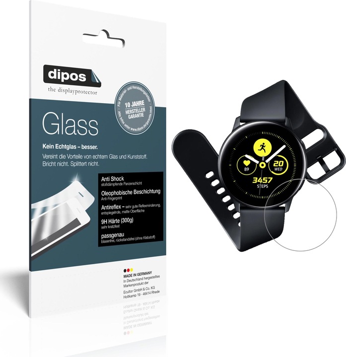 Dipos Displayschutz Anti-Shock