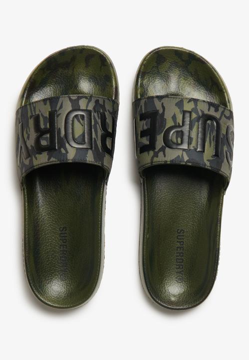 Produktbild Superdry Core Badesandalen mit Tarnmuster (40, 45)