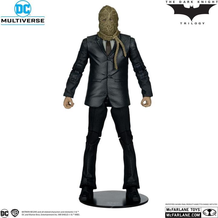 Image du produit McFarlane Batman Begins DC Multiverse figurine Scarecrow (Chase Version) 18 cm