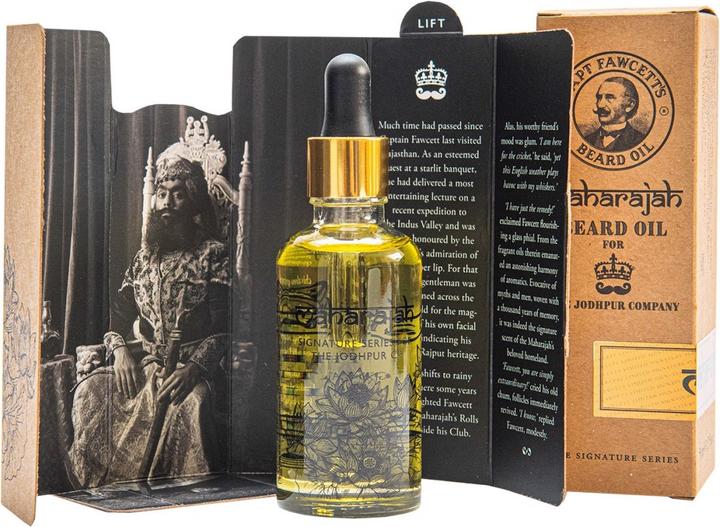 Image du produit Captain Fawcett Huile de barbe Maharajah (50 ml)