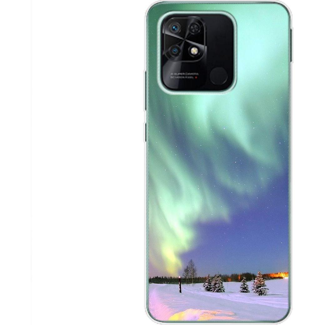 König Design Hülle Handy Schutz für Xiaomi Redmi 10C Case Cover Tasche Bumper Etuis TPU Neu (Xiaomi Redmi 10C), Smartpho...