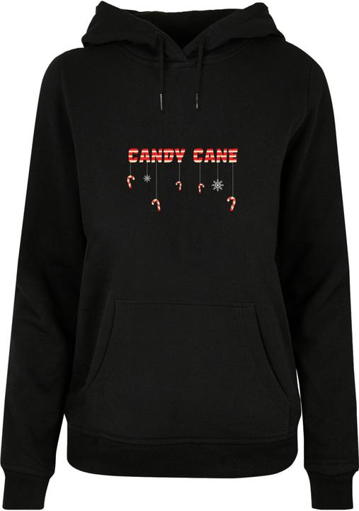 Produktbild Merchcode Ladies Candy Cane Basic Hoody - 112223 (XXL)