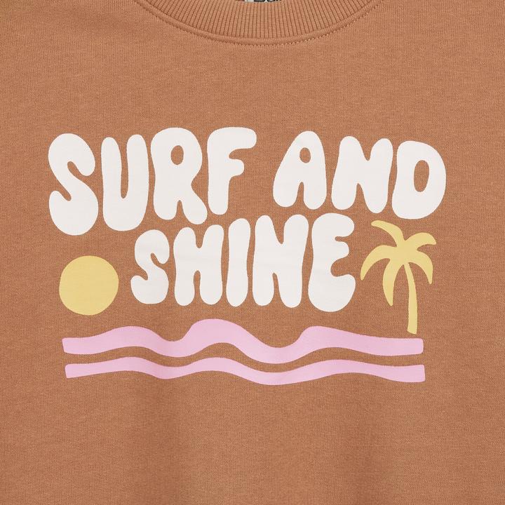 Actual product image La Redoute Collections Sweatshirt mit Rundhals und Message (122)