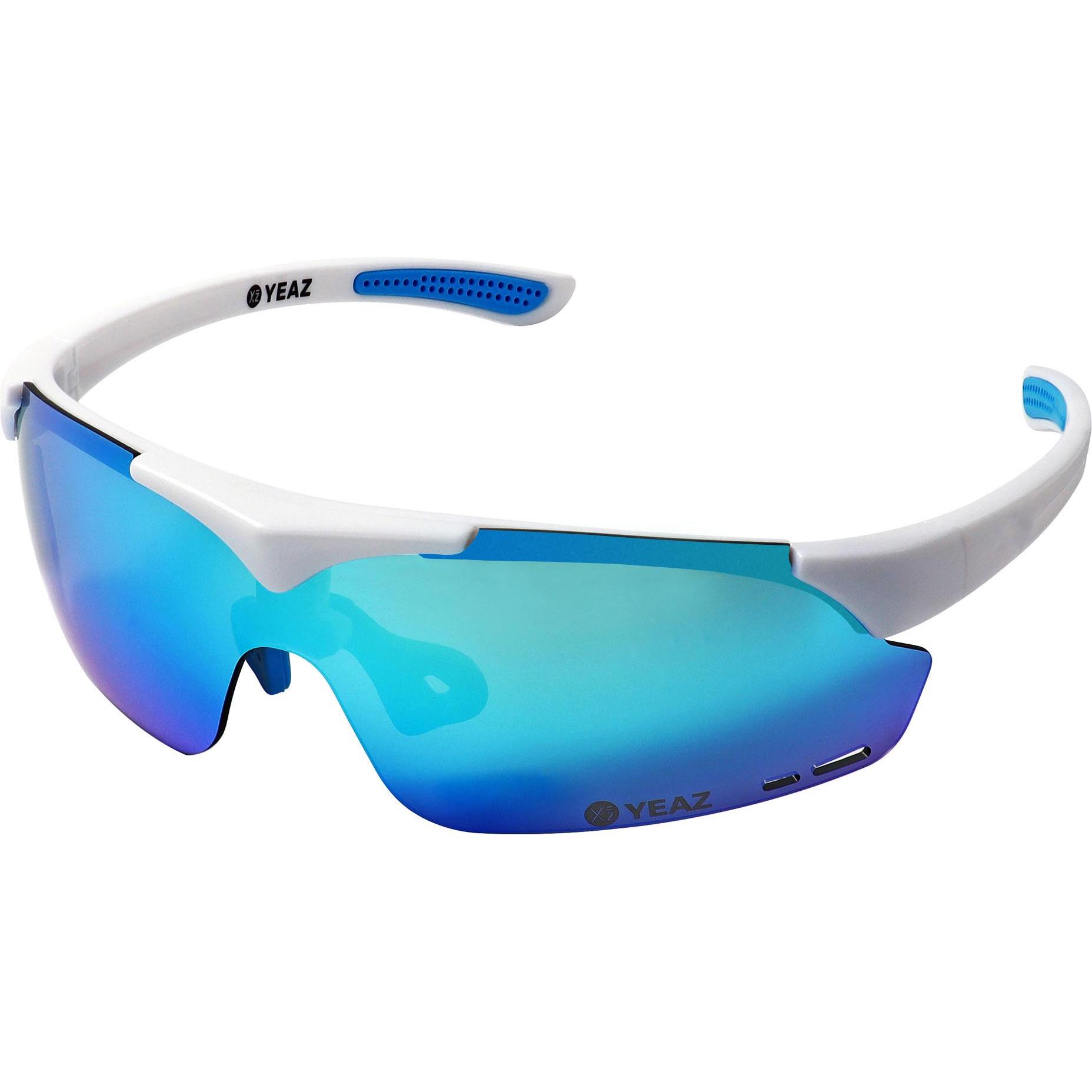 Thumbnail - Yeaz, Herren, Sportbrille, Sunup (Weiss, Blau), Weiss