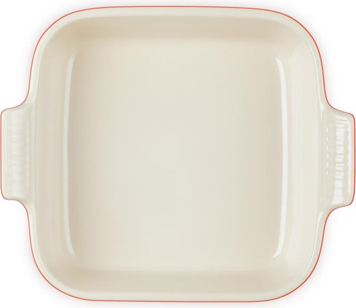 Actual product image Le Creuset Stoneware disw squared Trad. 23 Orange