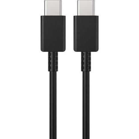 No Name Economy Cavo USB Pd da Tipo-C a Tipo-C 2.4a Nero 1m (1 m), Cavo USB