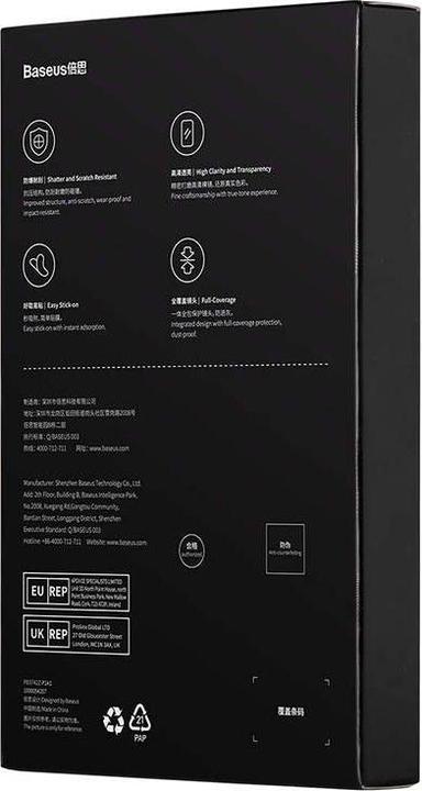 Image du produit Baseus Protecteur de lentille pour iPhone 14/14 Plus (1 pcs, Apple iPhone 14, Apple iPhone 14 Plus)