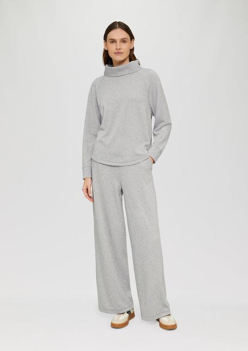 Actual product image S.Oliver Hose Weiche Sweathose mit Wide Leg (36)