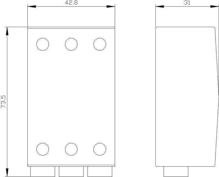 Produktbild Siemens S0/S00 3-Phase Infeed Terminal