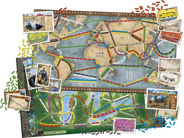 Immagine prodotto Enigma Ticket to Ride - Vele e rotaie (nordico) (Inglese, 2 - 5 Giocatori)