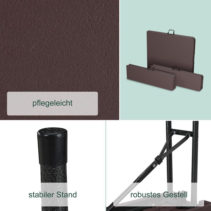 Produktbild Relaxdays 3-tlg. Bierzeltgarnitur (180 cm)
