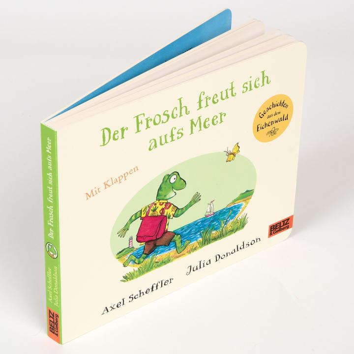 Actual product image The frog is looking forward to the sea (German)